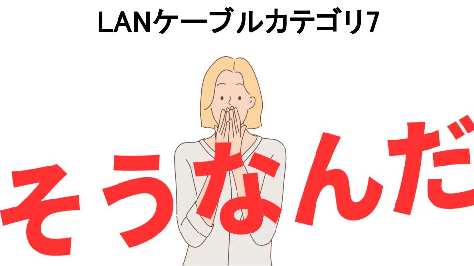 意味ないと思う人におすすめ！LANケーブルカテゴリ7の代わり